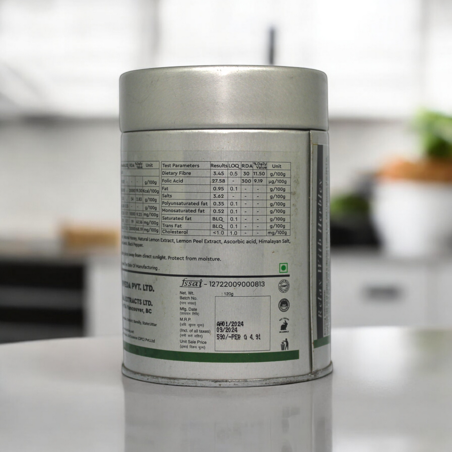 DI-ZES-T Honey & Lemon Tea